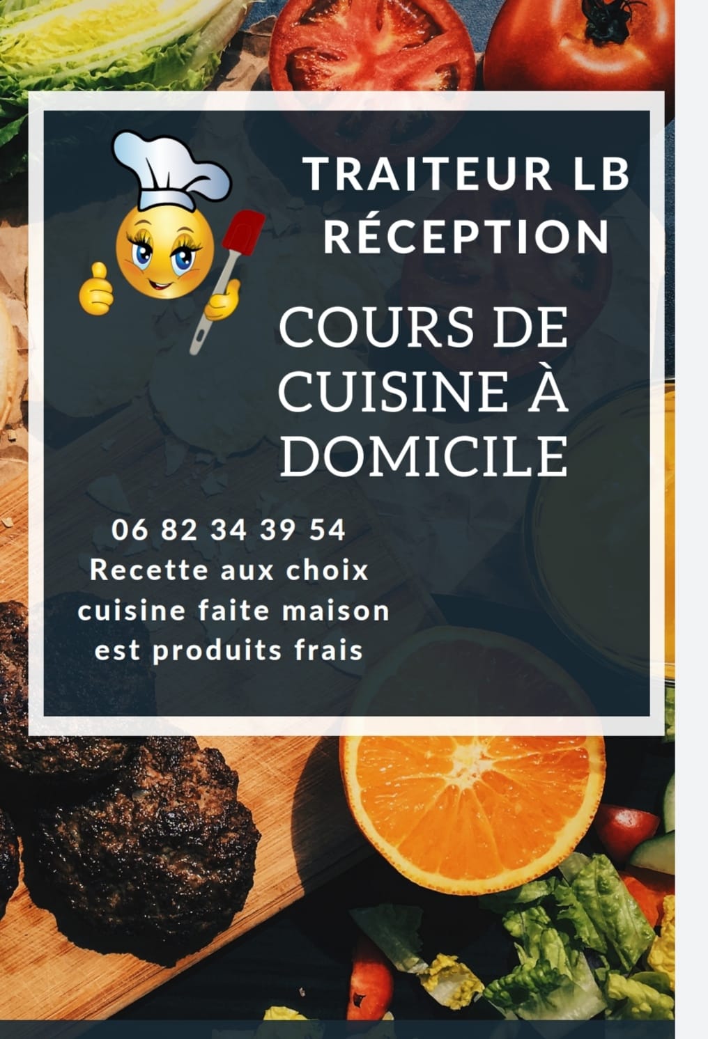 cours de cuisine à domicile